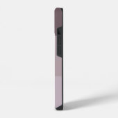 ヴィンテージ マーブル モノグラム 名前 iPhoneケース (左側面)