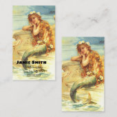 ヴィンテージ·マーメイド 名刺 (正面/裏面)