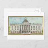 ヴィンテージ,ミシシッピ,ジャクソンの首都建物 ポストカード (正面/裏面)