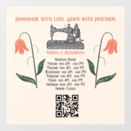 ヴィンテージ ミシン 縫製士 ウィンドウサイン