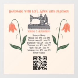 ヴィンテージ ミシン 縫製師 ウィンドウサイン