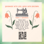 ヴィンテージ ミシン 縫製師 ウィンドウサイン (シート3)