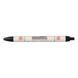 ヴィンテージ ミシン 裁縫師 黒ボールペン