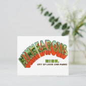 ヴィンテージ ミネアポリス ポストカード (スタンド正面)