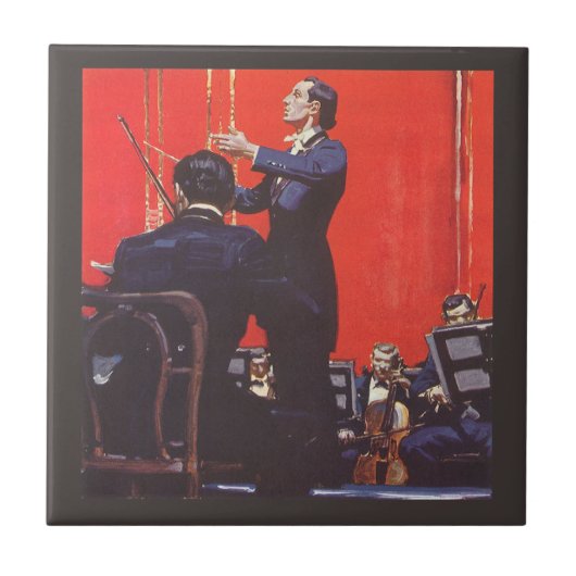 ヴィンテージ ミュージック、オーケストラを指揮する タイル (正面)