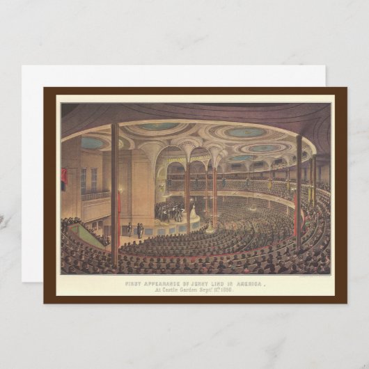 ヴィンテージ・ミュージック、ジェニー・リンド、スウェーデンのオペラ歌手 (正面/裏面)