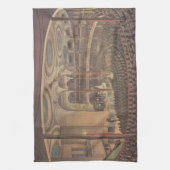 ヴィンテージ・ミュージック、ジェニー・リンド、スウェーデンのオペラ歌手 キッチンタオル (縦)