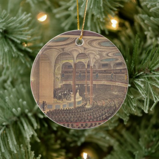 ヴィンテージ・ミュージック、ジェニー・リンド、スウェーデンのオペラ歌手 セラミックオーナメント (ツリー)