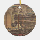 ヴィンテージ・ミュージック、ジェニー・リンド、スウェーデンのオペラ歌手 セラミックオーナメント (正面)