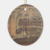 ヴィンテージ・ミュージック、ジェニー・リンド、スウェーデンのオペラ歌手 セラミックオーナメント (左)