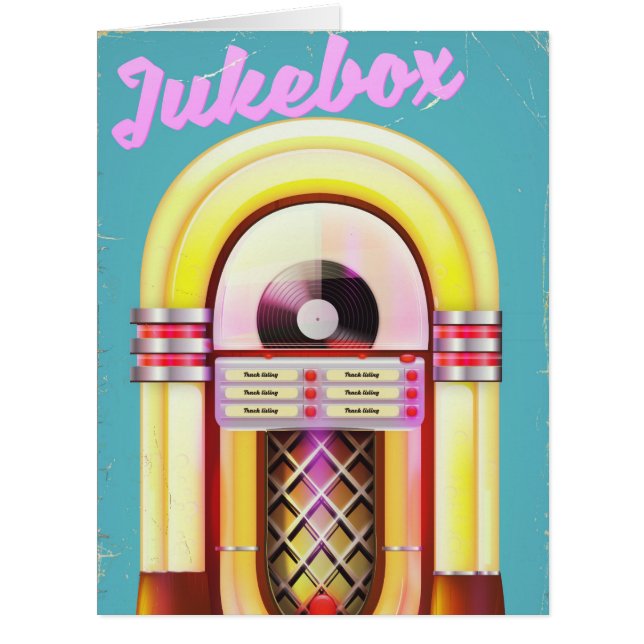 ヴィンテージ ミュージック ジュークボックス (正面)