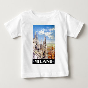 ヴィンテージ ミラノ トラベル ベビーTシャツ