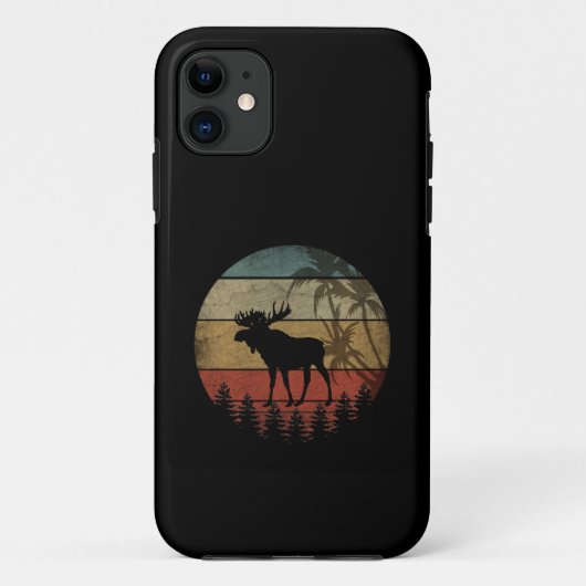 ヴィンテージ・ムース Case-Mate iPhoneケース (裏面)