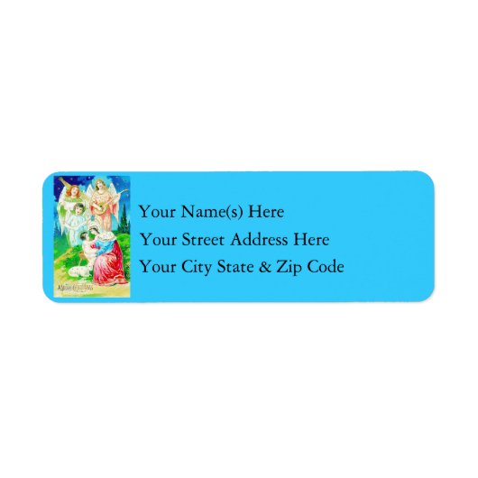 ヴィンテージ・メアリー・イエス・アンド・エンジェルズ ラベル (正面)