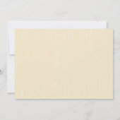 ヴィンテージ・メイソンの瓶と野結婚花の 招待状 (裏面)