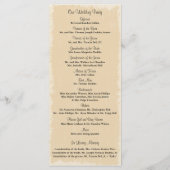 ヴィンテージ・メイソン・ジャー・ワイルドフラワープログラム プログラム (裏面)