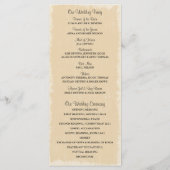 ヴィンテージ・メイソン・ジャー・ワイルドフラワープログラム プログラム (裏面)