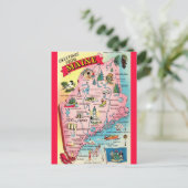 ヴィンテージ メイン州 ポストカード (スタンド正面)