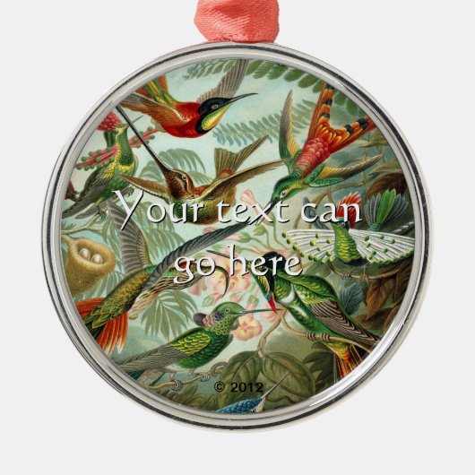 ヴィンテージ メタルオーナメント (正面)