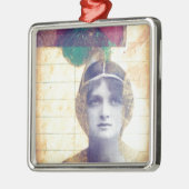 ヴィンテージ メタルオーナメント (左)