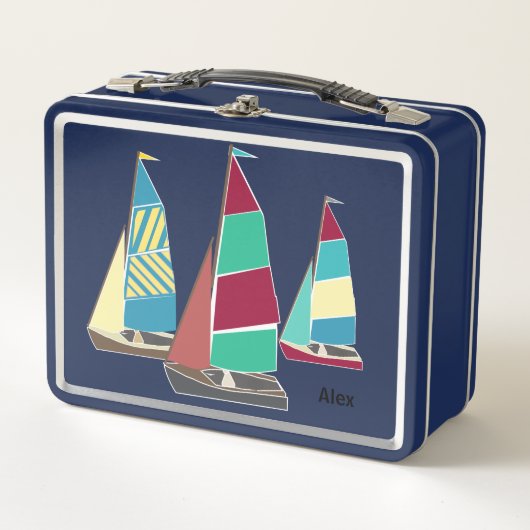 ヴィンテージ メタルランチボックス (正面)