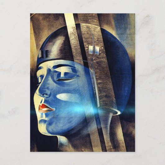 ヴィンテージ・メトロポリス映画 ポストカード (正面)