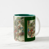 ヴィンテージ メモリアルデイを称える ツートーンマグカップ (正面右)