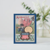 ヴィンテージ メモリアル デー - ワンカントリー, ZSSG ポストカード (スタンド正面)