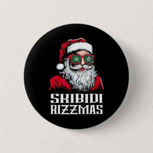 ヴィンテージ メリークリスマス サンタ シグマズ クラウス スキビディ 缶バッジ