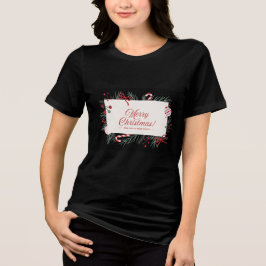 ヴィンテージ メリークリスマス フレームTシャツ トライブレンドTシャツ