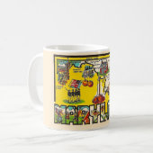 ヴィンテージ メリーランド デカール入り コーヒーマグ コーヒーマグカップ (正面左)