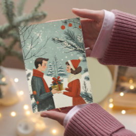 ヴィンテージ メリー アンド マリード クリスマス