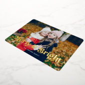 ヴィンテージ メリー 箔シーズンカード (回転した状態)