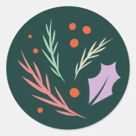 ヴィンテージ モダン ホリデー シール