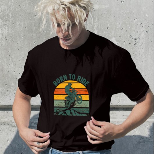 ヴィンテージ モトクロス Tシャツ Born To Ride