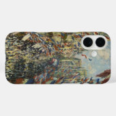 ヴィンテージ モネ フランス国旗 パリ ストリート アート Case-Mate iPhoneケース (裏面 (横))