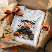 ヴィンテージ モンスタートラック ハロウィン トドラーTシャツ