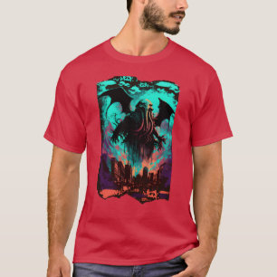ヴィンテージ モンスターTシャツ 街を破壊する Tシャツ