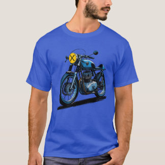 ヴィンテージ モーターサイクル カフェレーサー ファミリー Tシャツ