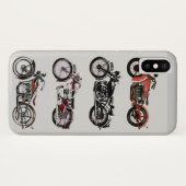 ヴィンテージ モーターサイクル Case-Mate iPhoneケース (裏面(横))