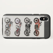ヴィンテージ モーターサイクル Case-Mate iPhoneケース (裏面(横))