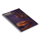 ヴィンテージ モーター マガジン カバー、未来的シティ カー ノートブック (右側)