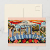 ヴィンテージ ヤキマ ワシントン ポストカード (正面/裏面)