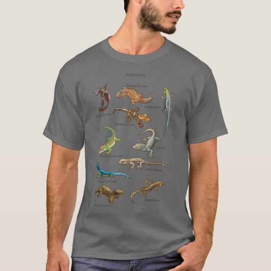 ヴィンテージ ヤモリ Tシャツ (正面)