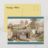 ヴィンテージ ユタ ポストカード (正面/裏面)