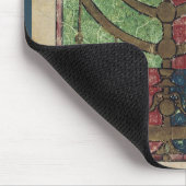 ヴィンテージ（ユダヤ教）メノラー、ライトのフェスティバルハッピーハヌカー マウスパッド (コーナー)