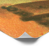 ヴィンテージ、ユダヤ教、照明（ユダヤ教）メノラー ポスター (角)