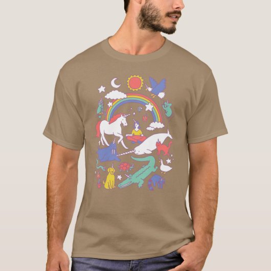 ヴィンテージ ユニコーン Tシャツ (正面)