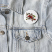 ヴィンテージ ユーモア かわいい ダルメシアン 子犬 犬 消防車 缶バッジ (インサイチュ)