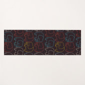 ヴィンテージ ヨガマット (正面(横))